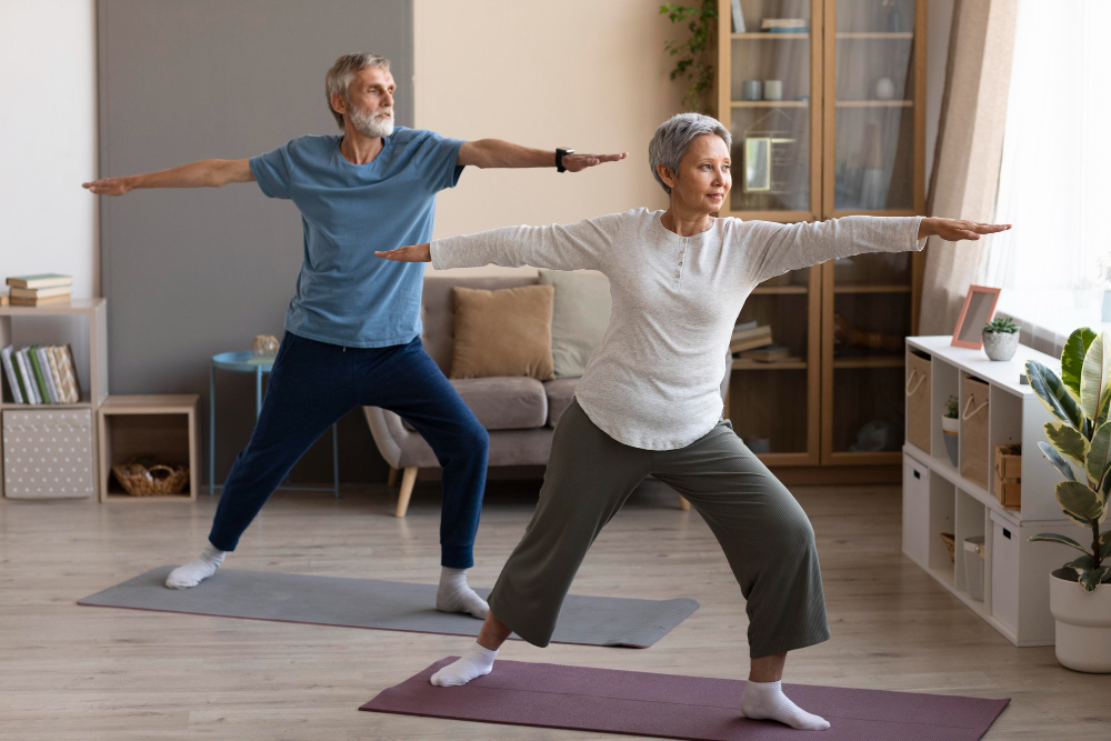 Fitness la domiciliu: Exerciții eficiente pentru orice vârstă!