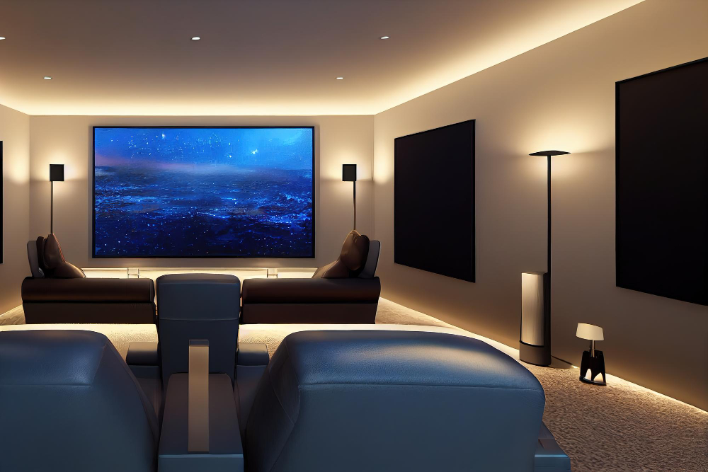 Idei de amenajare a unui home theater